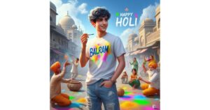 Bing Holi 3D Image Create