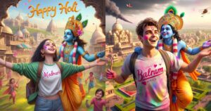 Bing Holi 3D Image Create