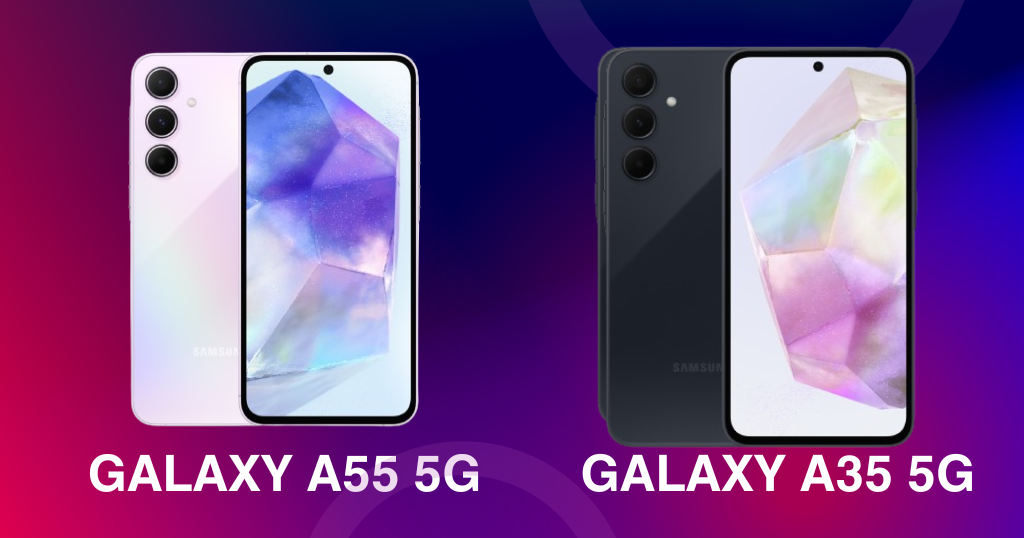 Samsung Galaxy A55G Aur A35 5G